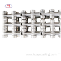 Heat treatment heat resistant stainless steel roller chain